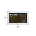 Reverse Hopper Egress Window