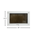 Reverse Hopper Egress Window